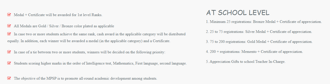 MPSP Scholarship