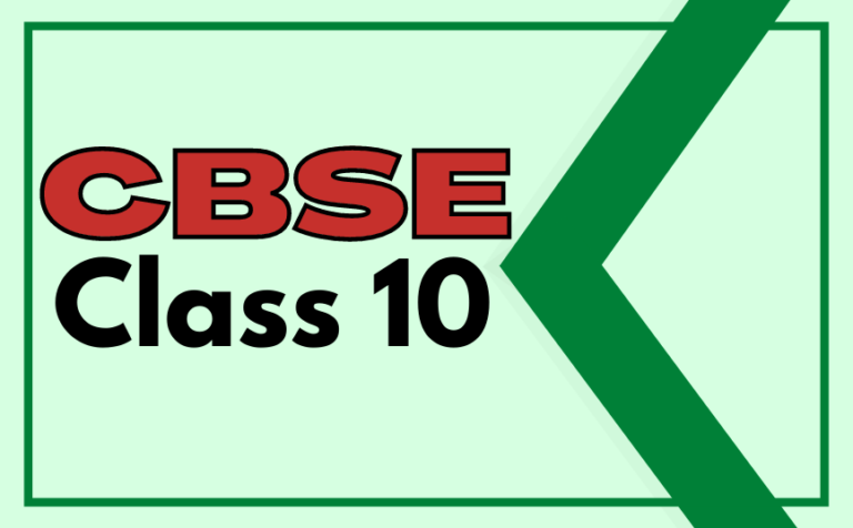 Class 10 (CBSE)