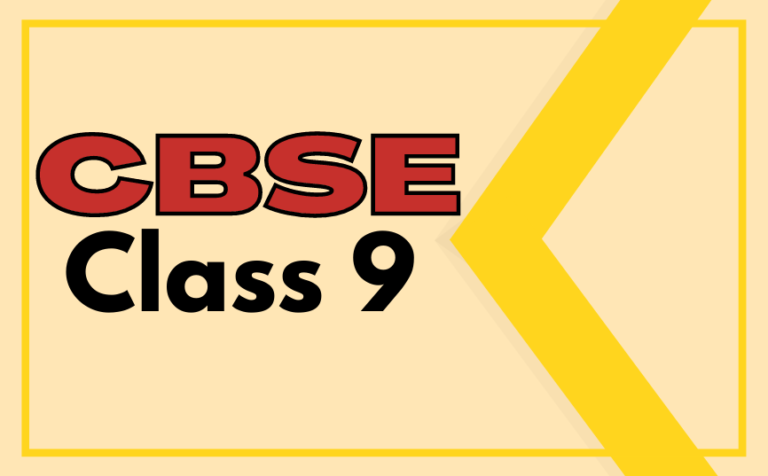 Class 9 (CBSE)